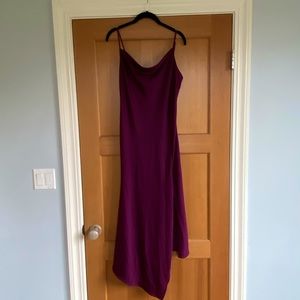 BCBG Purple Midi Dress - never worn, tags on